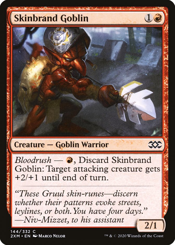 Skinbrand Goblin [Double Masters] | Gear Gaming Bentonville