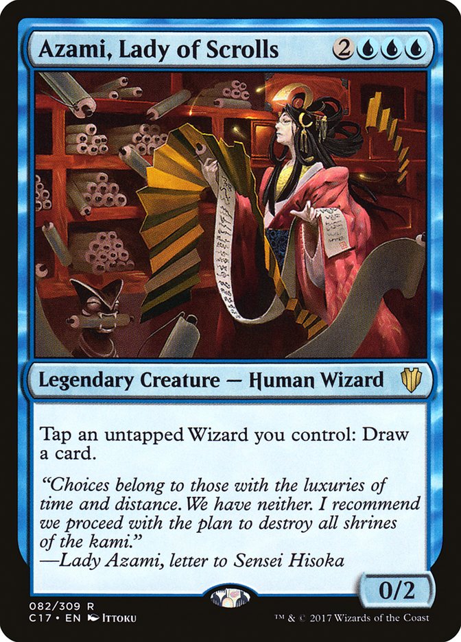 Azami, Lady of Scrolls [Commander 2017] | Gear Gaming Bentonville