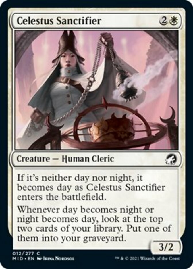 Celestus Sanctifier [Innistrad: Midnight Hunt] | Gear Gaming Bentonville