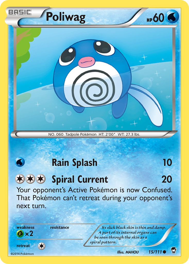 Poliwag (15/111) [XY: Furious Fists] | Gear Gaming Bentonville