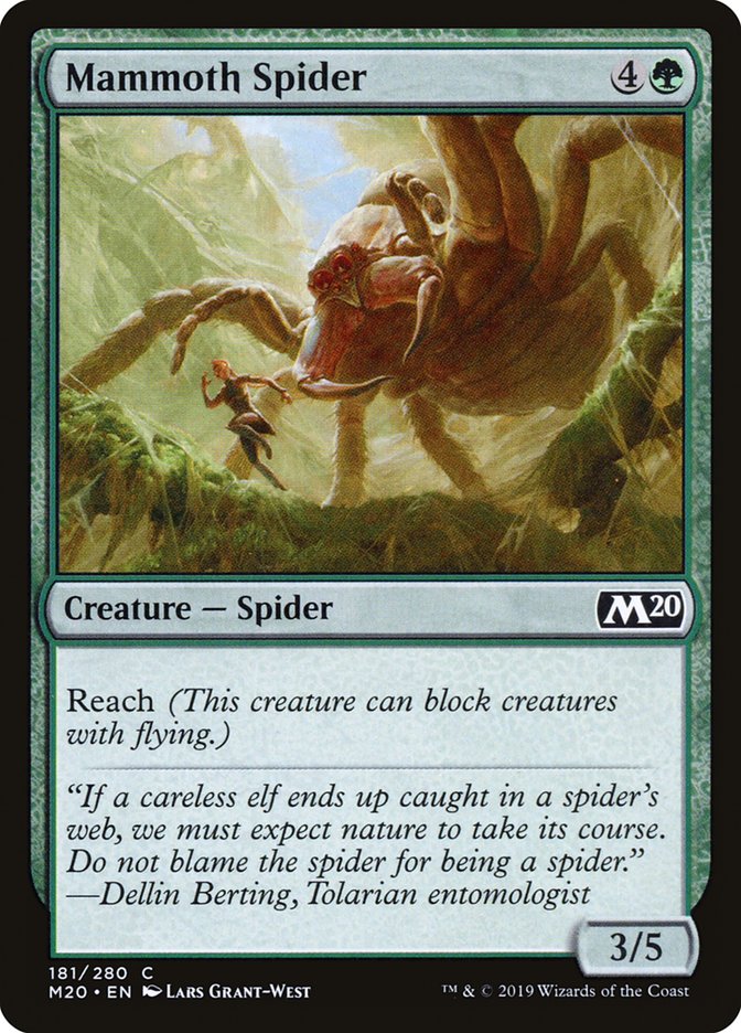 Mammoth Spider [Core Set 2020] | Gear Gaming Bentonville