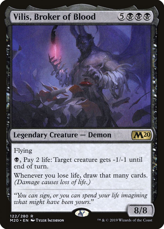 Vilis, Broker of Blood [Core Set 2020] | Gear Gaming Bentonville