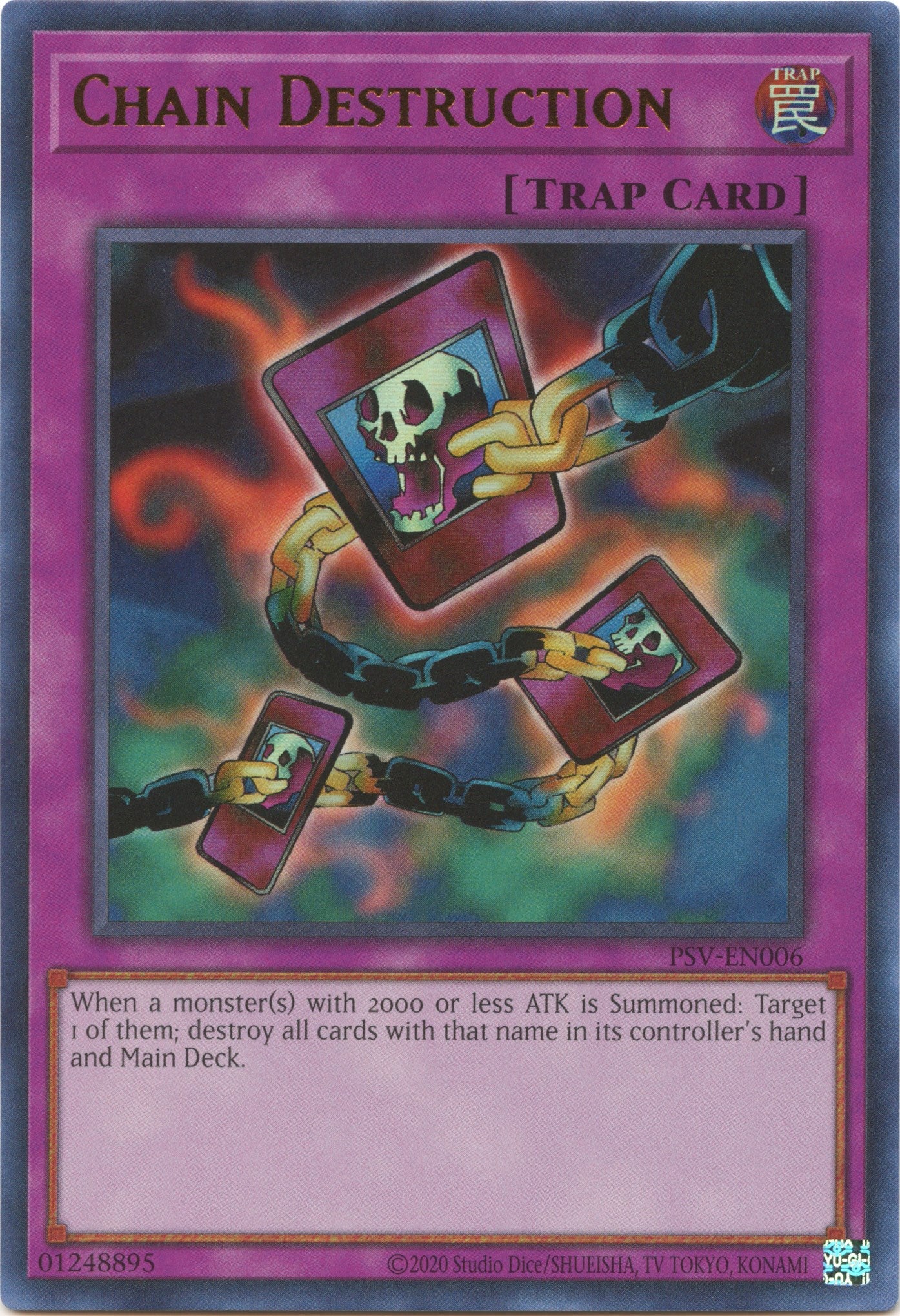 Chain Destruction (25th Anniversary) [PSV-EN006] Ultra Rare | Gear Gaming Bentonville