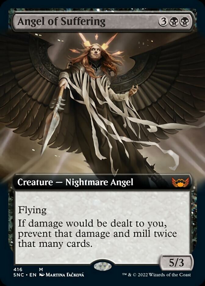 Angel of Suffering (Extended Art) [Streets of New Capenna] | Gear Gaming Bentonville