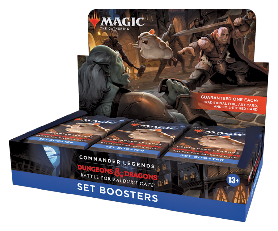 Commander Legends: Battle for Baldur's Gate - Set Booster Display | Gear Gaming Bentonville