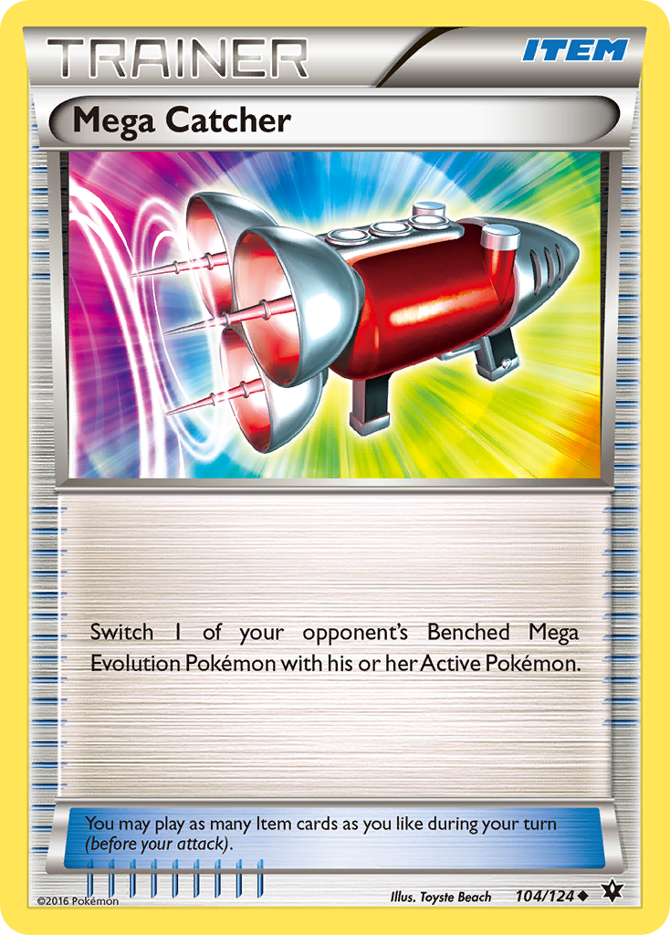 Mega Catcher (104/124) [XY: Fates Collide] | Gear Gaming Bentonville