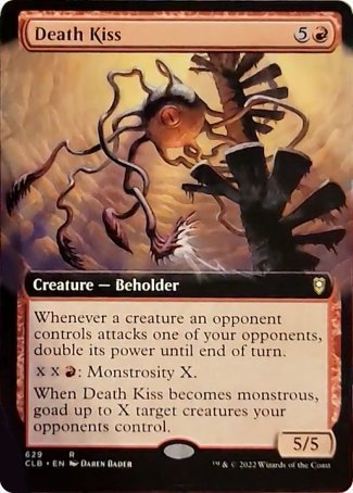 Death Kiss (Extended Art) [Commander Legends: Battle for Baldur's Gate] | Gear Gaming Bentonville