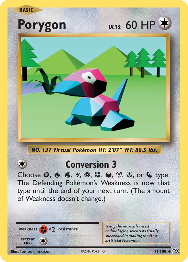 Porygon (71/108) [XY: Evolutions] | Gear Gaming Bentonville