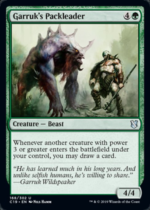 Garruk's Packleader [Commander 2019] | Gear Gaming Bentonville