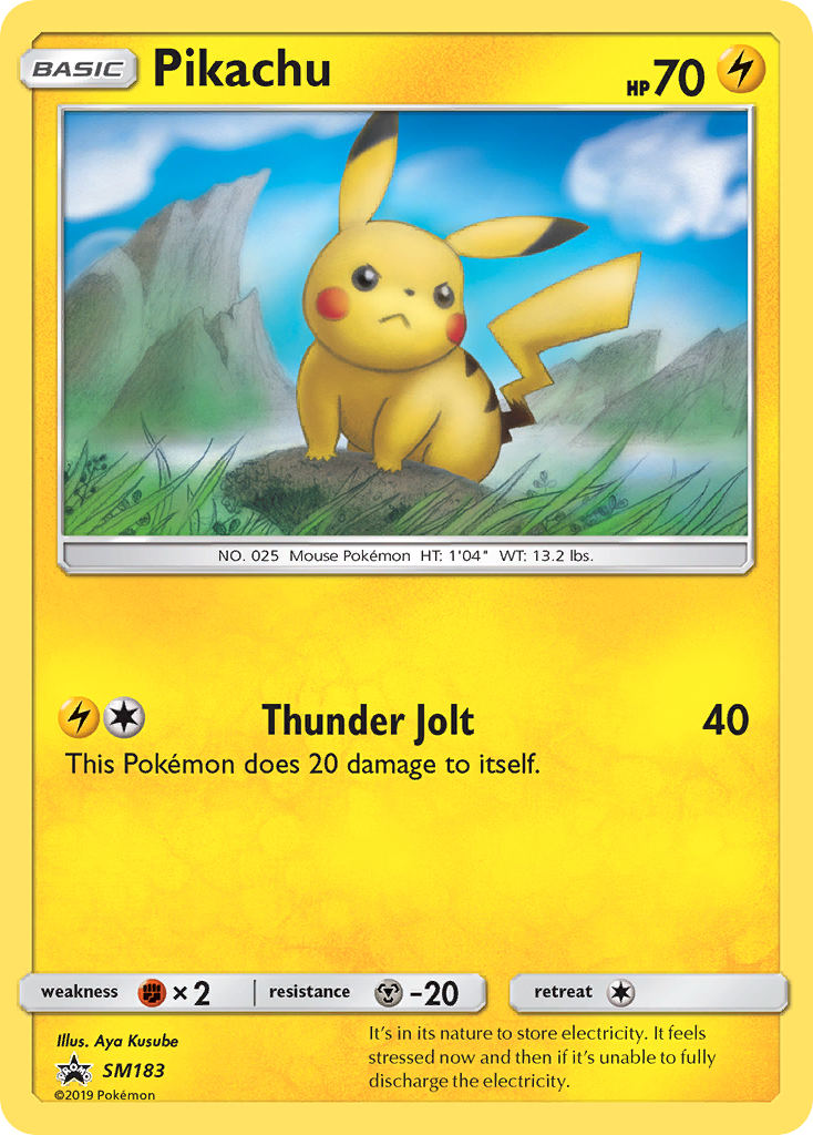 Pikachu (SM183) [Sun & Moon: Black Star Promos] | Gear Gaming Bentonville