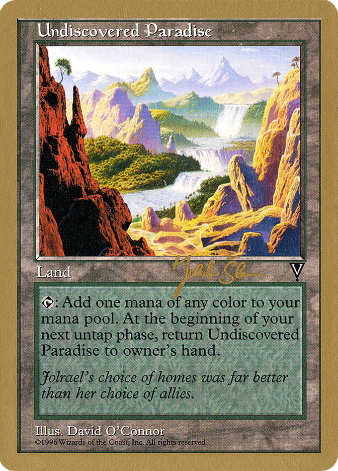 Undiscovered Paradise (Jakub Slemr) [World Championship Decks 1997] | Gear Gaming Bentonville