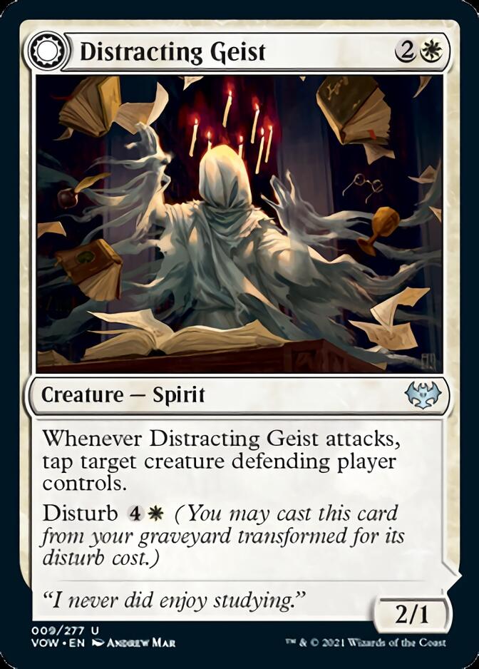 Distracting Geist // Clever Distraction [Innistrad: Crimson Vow] | Gear Gaming Bentonville