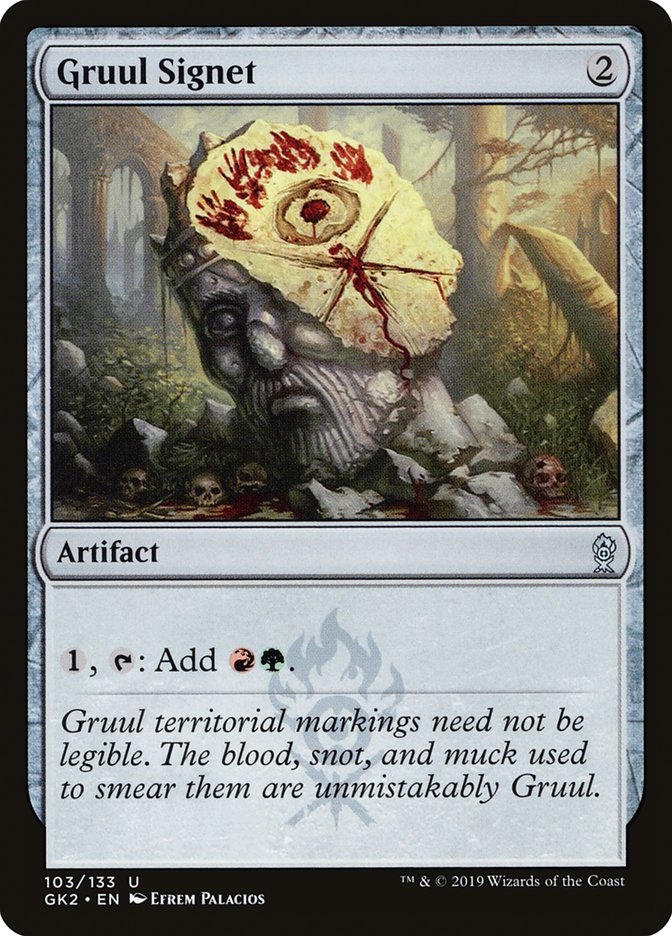 Gruul Signet [Ravnica Allegiance Guild Kit] | Gear Gaming Bentonville