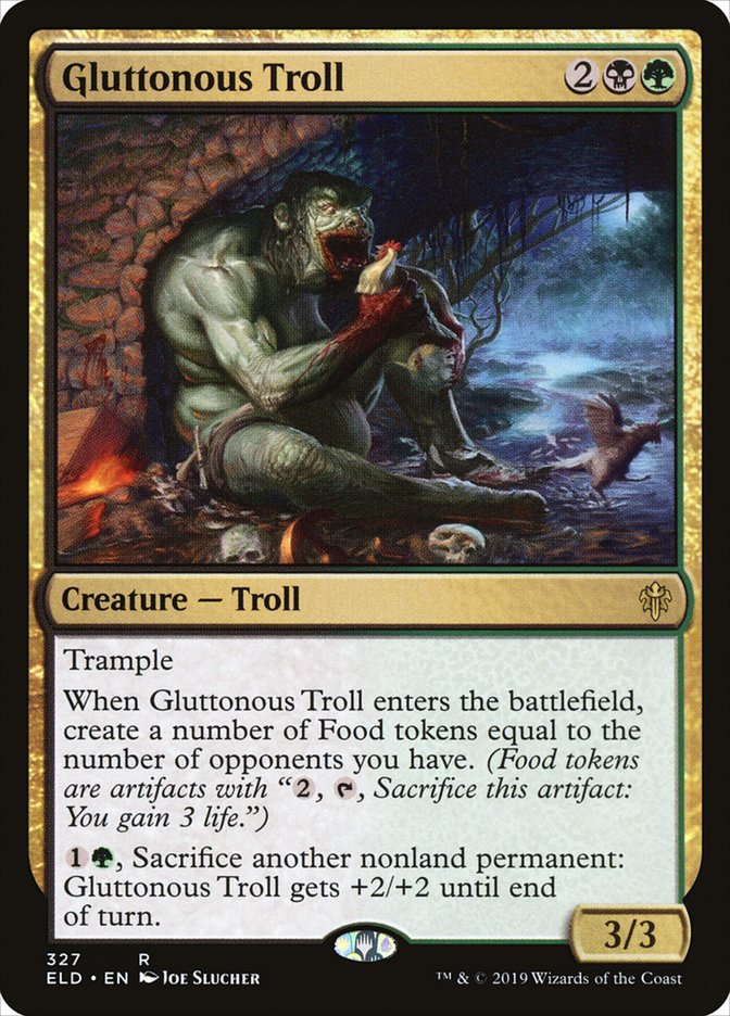 Gluttonous Troll [Throne of Eldraine] | Gear Gaming Bentonville