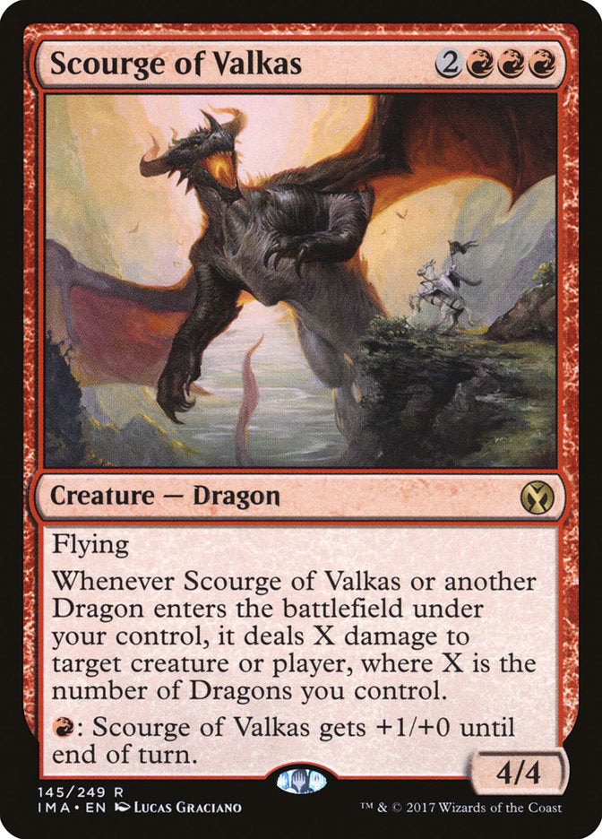 Scourge of Valkas [Iconic Masters] | Gear Gaming Bentonville