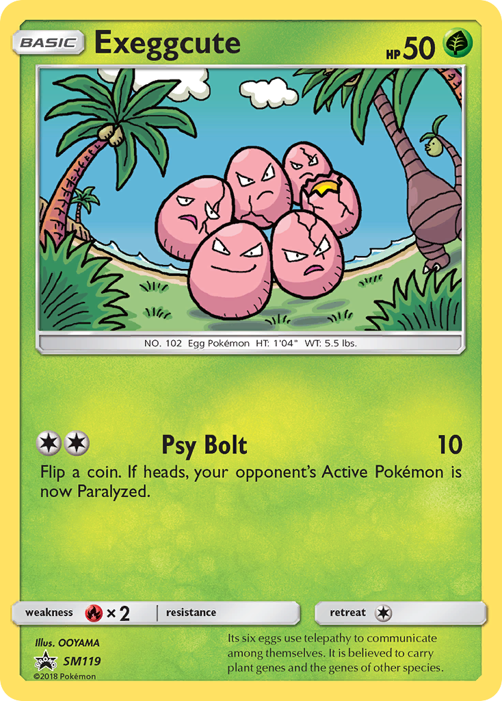 Exeggcute (SM119) [Sun & Moon: Black Star Promos] | Gear Gaming Bentonville