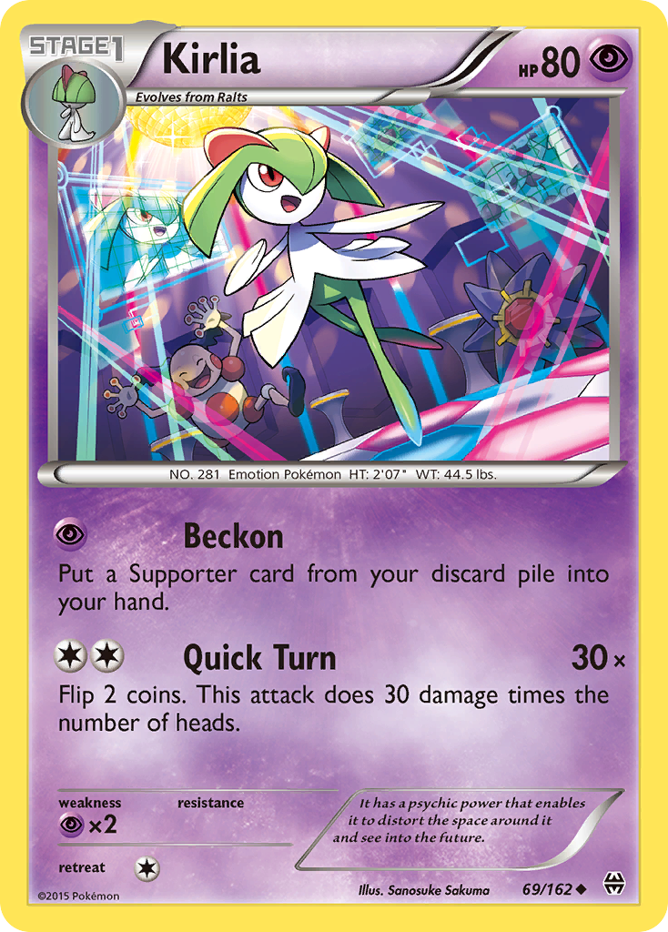 Kirlia (69/162) [XY: BREAKthrough] | Gear Gaming Bentonville