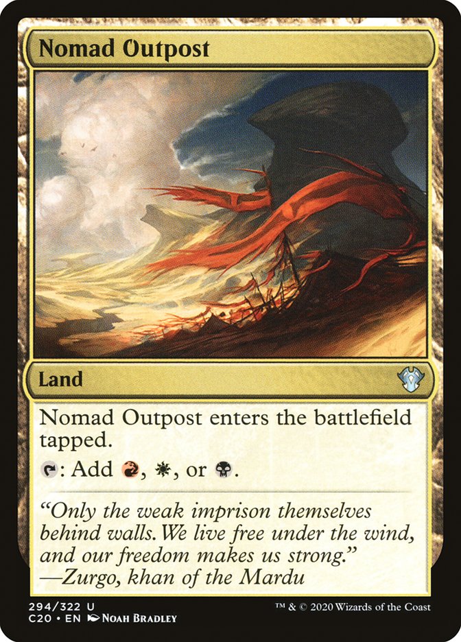 Nomad Outpost [Commander 2020] | Gear Gaming Bentonville