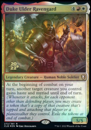 Duke Ulder Ravengard [Commander Legends: Battle for Baldur's Gate Prerelease Promos] | Gear Gaming Bentonville