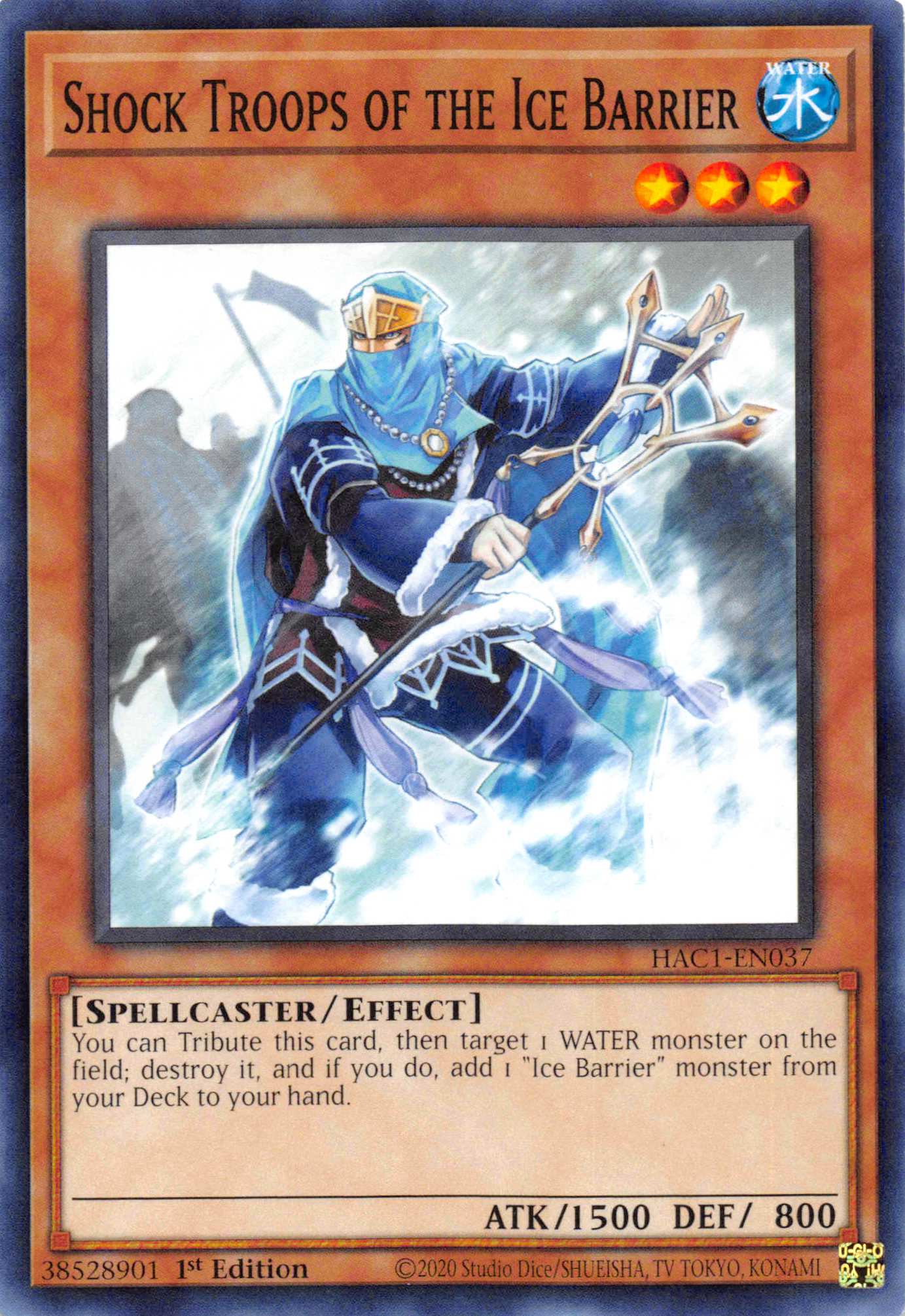 Shock Troops of the Ice Barrier [HAC1-EN037] Common | Gear Gaming Bentonville