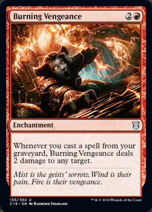 Burning Vengeance [Commander 2019] | Gear Gaming Bentonville