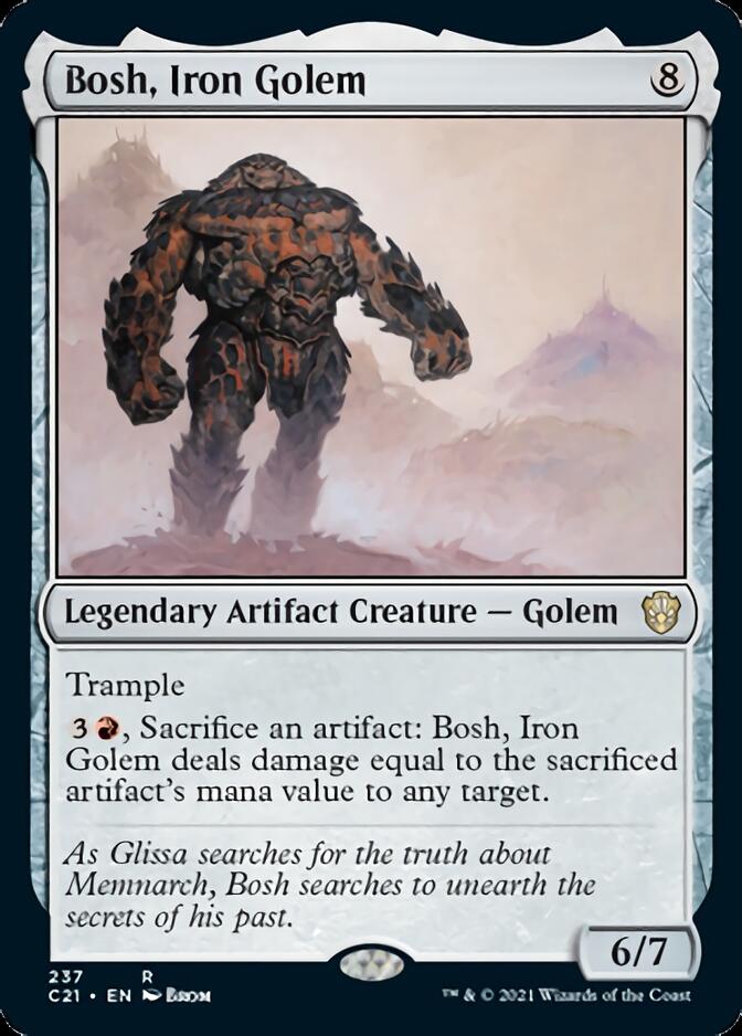 Bosh, Iron Golem [Commander 2021] | Gear Gaming Bentonville