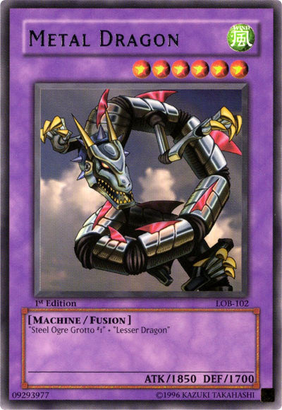 Metal Dragon [LOB-102] Rare | Gear Gaming Bentonville