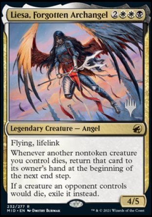 Liesa, Forgotten Archangel (Promo Pack) [Innistrad: Midnight Hunt Promos] | Gear Gaming Bentonville