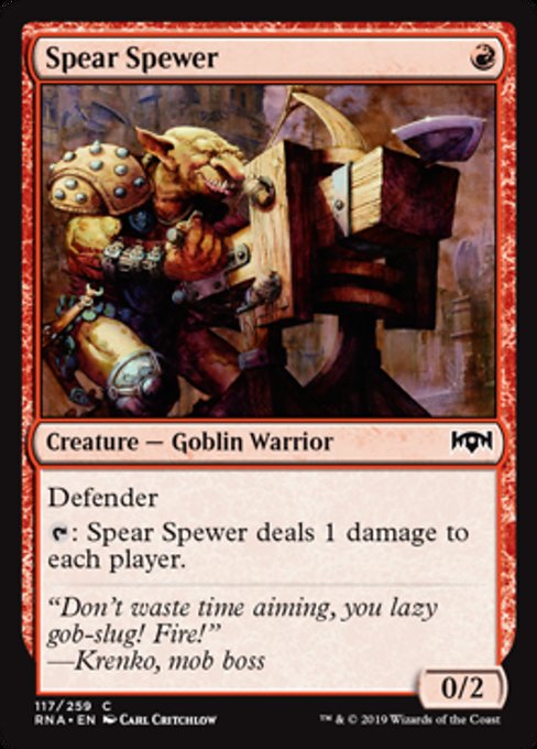 Spear Spewer [Ravnica Allegiance] | Gear Gaming Bentonville