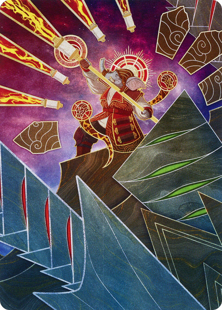 Quintorius, Loremaster Art Card (63) [March of the Machine Art Series] | Gear Gaming Bentonville