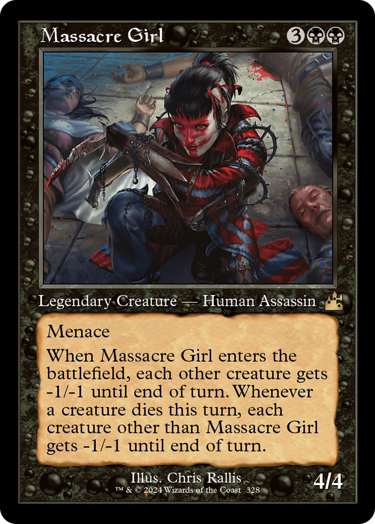 Massacre Girl (Retro) [Ravnica Remastered] | Gear Gaming Bentonville