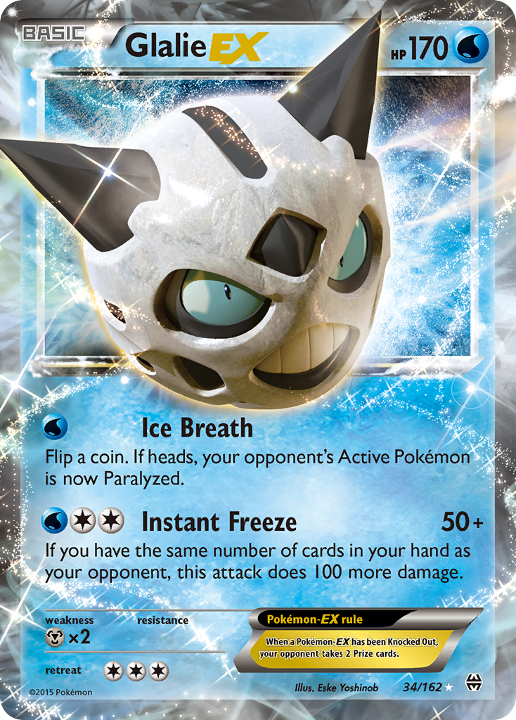 Glalie EX (34/162) [XY: BREAKthrough] | Gear Gaming Bentonville