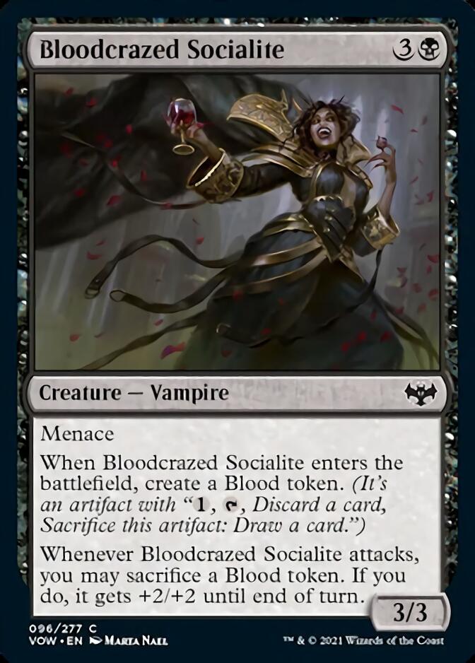 Bloodcrazed Socialite [Innistrad: Crimson Vow] | Gear Gaming Bentonville