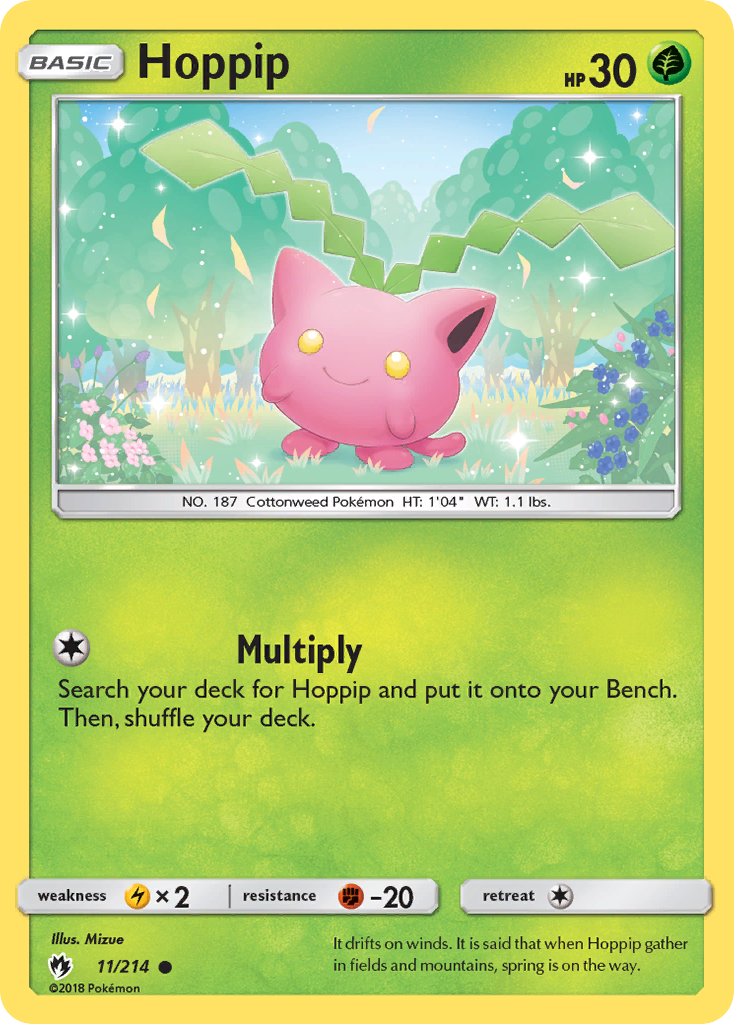 Hoppip (11/214) [Sun & Moon: Lost Thunder] | Gear Gaming Bentonville