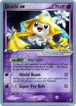 Jirachi ex (94/100) (Legendary Ascent - Tom Roos) [World Championships 2007] | Gear Gaming Bentonville