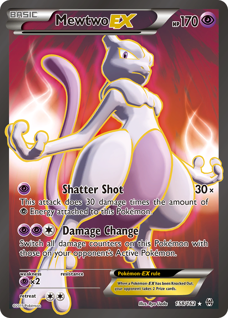 Mewtwo EX (158/162) [XY: BREAKthrough] | Gear Gaming Bentonville