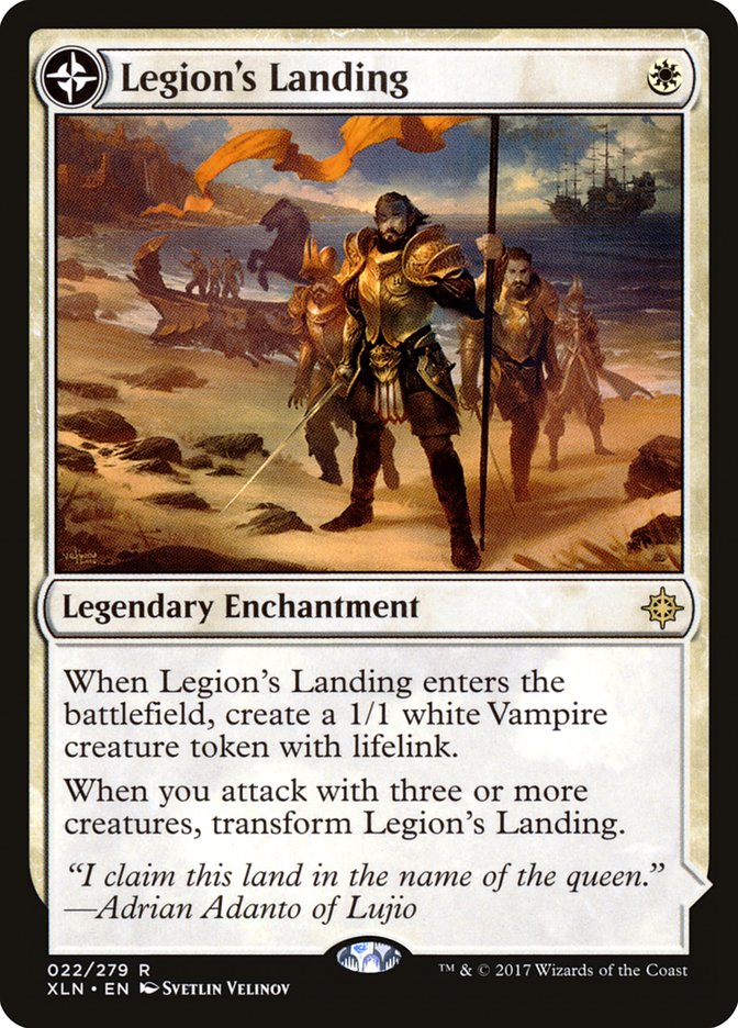 Legion's Landing // Adanto, the First Fort [Ixalan] | Gear Gaming Bentonville