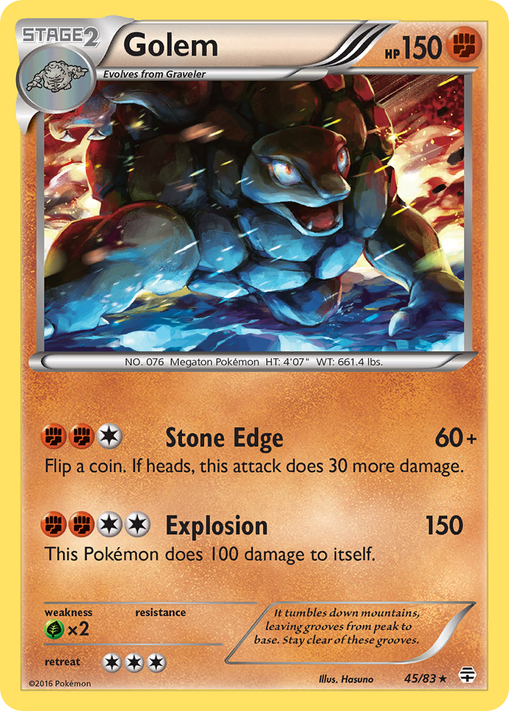 Golem (45/83) [XY: Generations] | Gear Gaming Bentonville