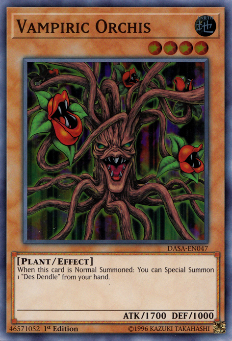 Vampiric Orchis [DASA-EN047] Super Rare | Gear Gaming Bentonville