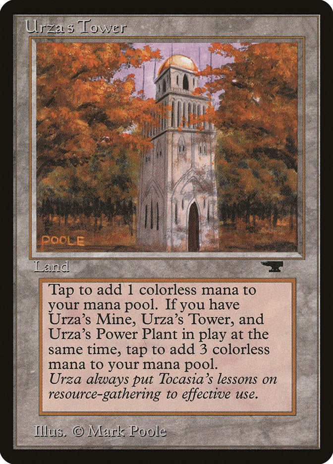 Urza's Tower (Autumn Leaves) [Antiquities] | Gear Gaming Bentonville