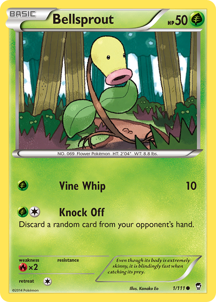 Bellsprout (1/111) [XY: Furious Fists] | Gear Gaming Bentonville