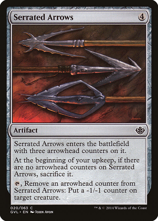 Serrated Arrows (Garruk vs. Liliana) [Duel Decks Anthology] | Gear Gaming Bentonville