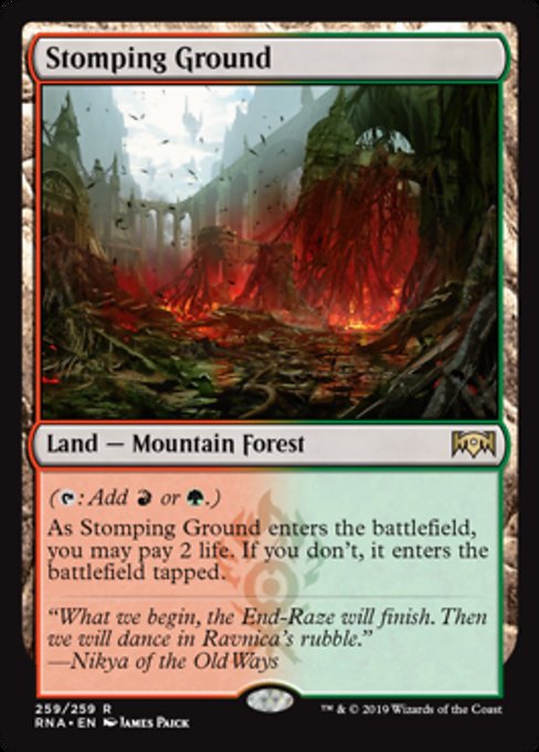 Stomping Ground [Ravnica Allegiance] | Gear Gaming Bentonville