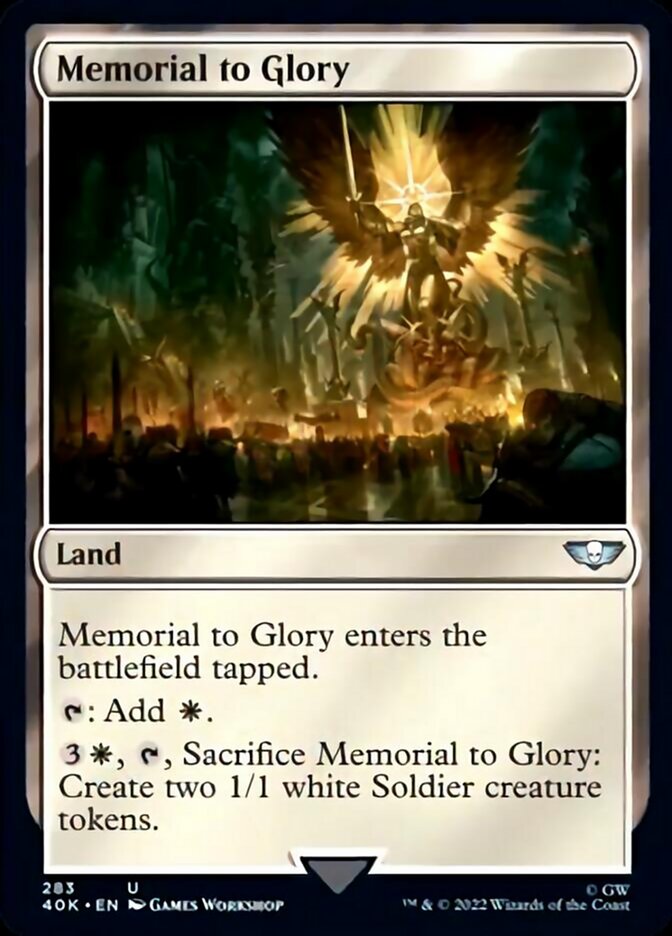 Memorial to Glory [Universes Beyond: Warhammer 40,000] | Gear Gaming Bentonville