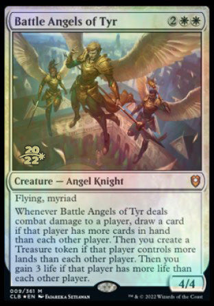 Battle Angels of Tyr [Commander Legends: Battle for Baldur's Gate Prerelease Promos] | Gear Gaming Bentonville