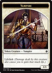 Vampire // Treasure Double-sided Token [Ixalan Tokens] | Gear Gaming Bentonville