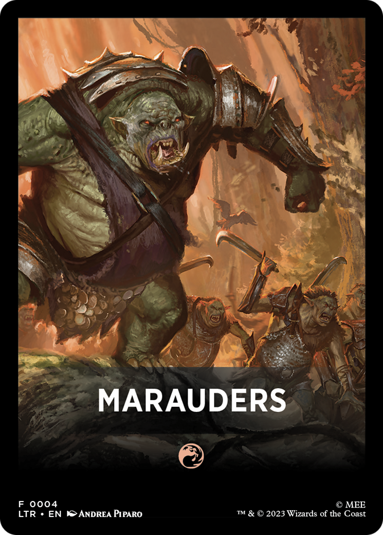Marauders Theme Card [The Lord of the Rings: Tales of Middle-Earth Tokens] | Gear Gaming Bentonville