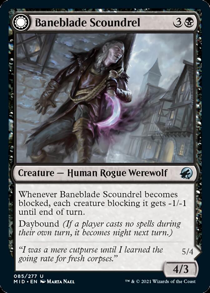 Baneblade Scoundrel // Baneclaw Marauder [Innistrad: Midnight Hunt] | Gear Gaming Bentonville