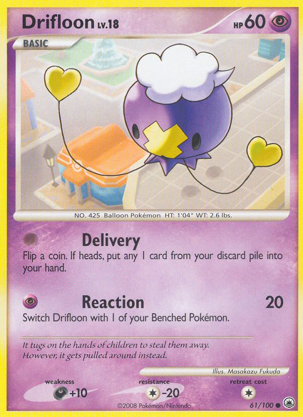 Drifloon (61/100) [Diamond & Pearl: Majestic Dawn] | Gear Gaming Bentonville