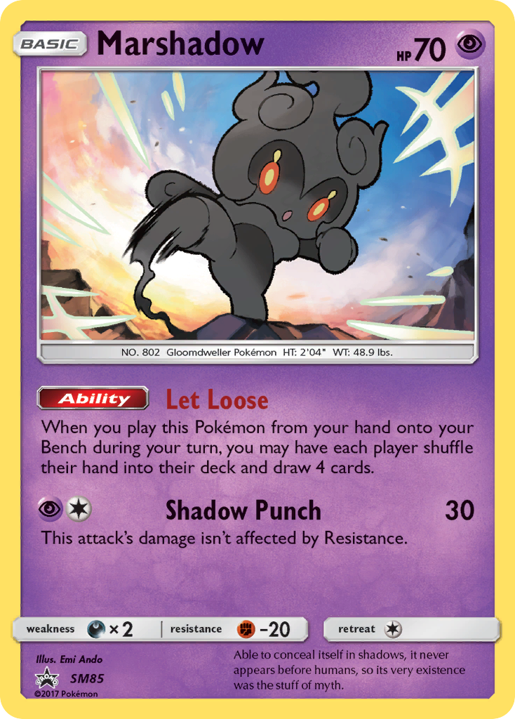 Marshadow (SM85) [Sun & Moon: Black Star Promos] | Gear Gaming Bentonville